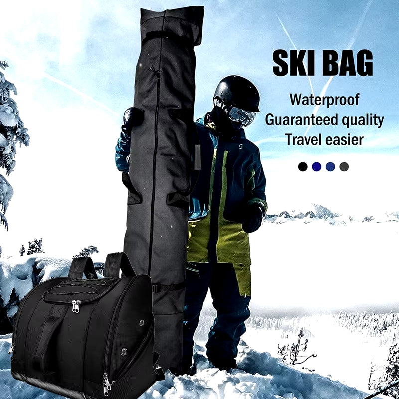 Snowboard Bag Large Capacity Ski Backpack Waterproof Ski Boots Outdoor Winter Ski Equipment Storage Bag Unisex Backpack