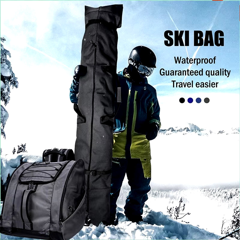 Snowboard Bag Large Capacity Ski Backpack Waterproof Ski Boots Outdoor Winter Ski Equipment Storage Bag Unisex Backpack