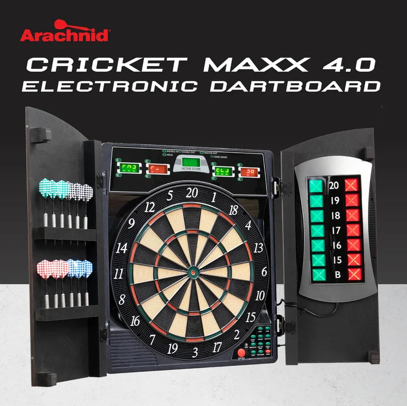 Cricket Maxx 4.0 Electronic Dartboard Set